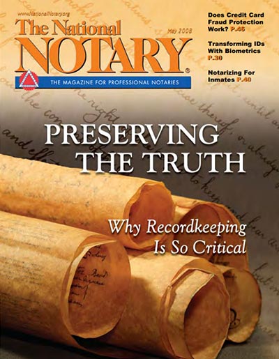 The National Notary - May 2008